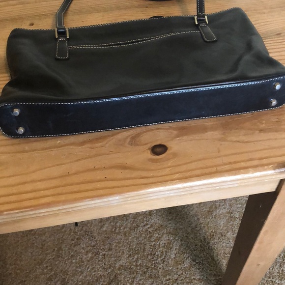 Nordstrom Black Leather Satchel - Picture 5 of 7